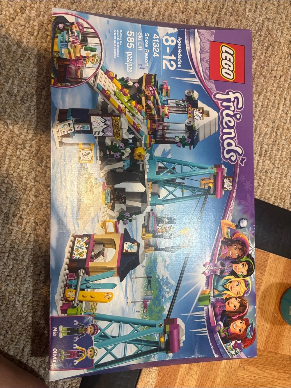 BRAND NEW NEVER USED HUGE LEGO Friends Ski Lift Playset